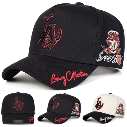 Unisex LA Love Embroidered Adjustable Baseball Cap