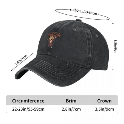Classic 70s Count Chocula Mascot Logo Baseball Cap