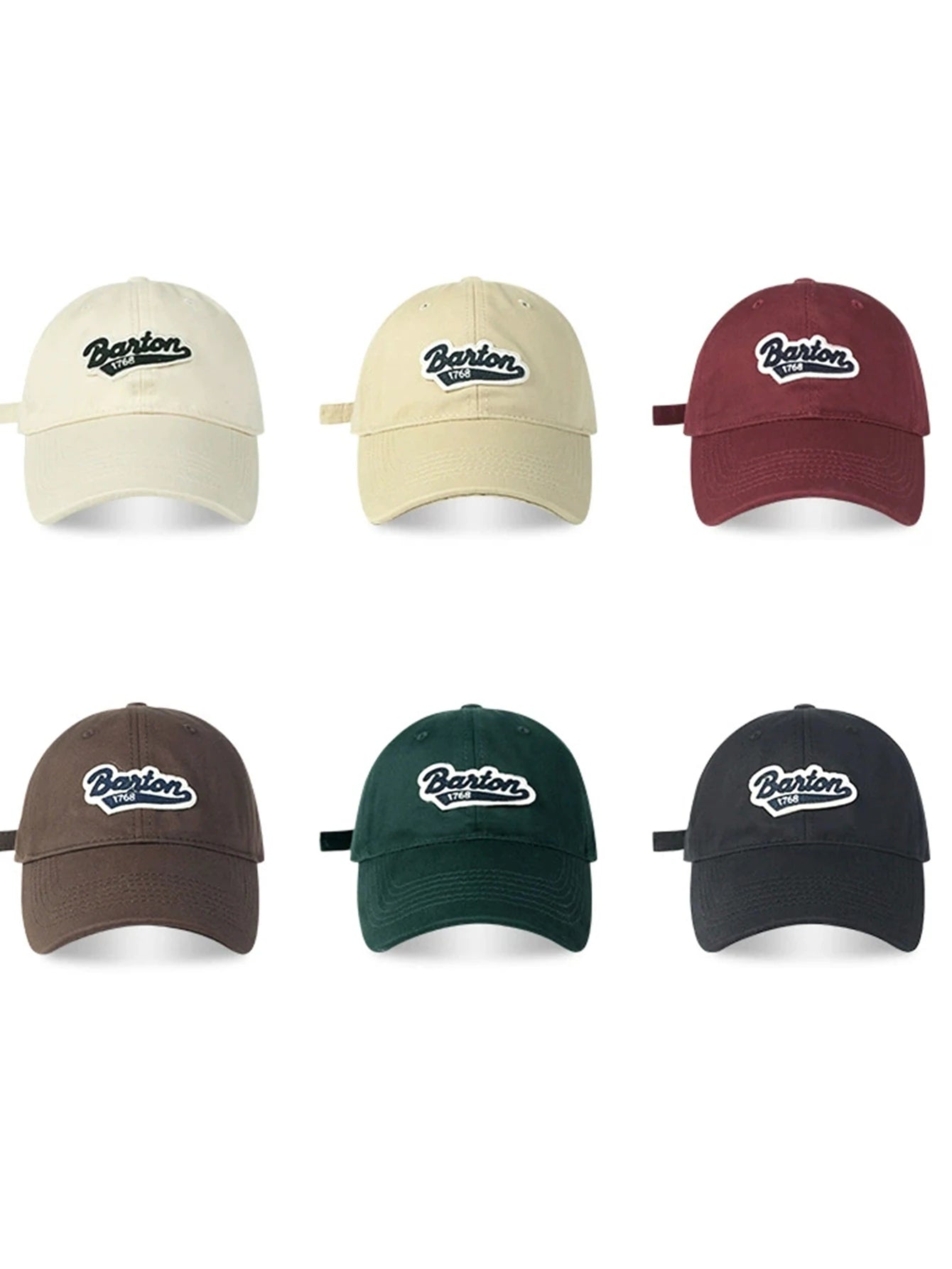 Retro Letter Boston Cotton Baseball Cap