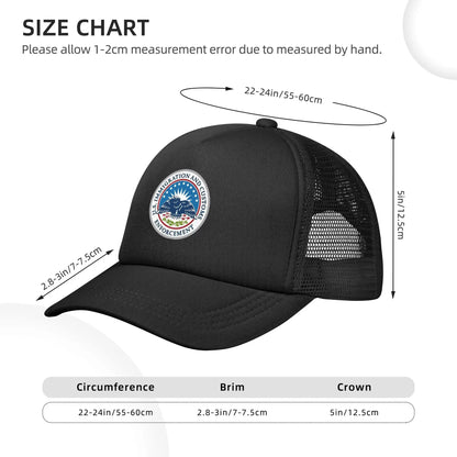 Immigration Customs Enforcement ICE Mesh Baseball Cap