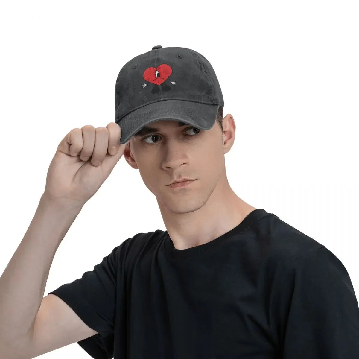 Bad Bunny Denim Music Baseball Cap