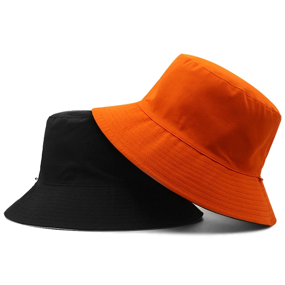Oversize Reversible Big Head Bucket Hat