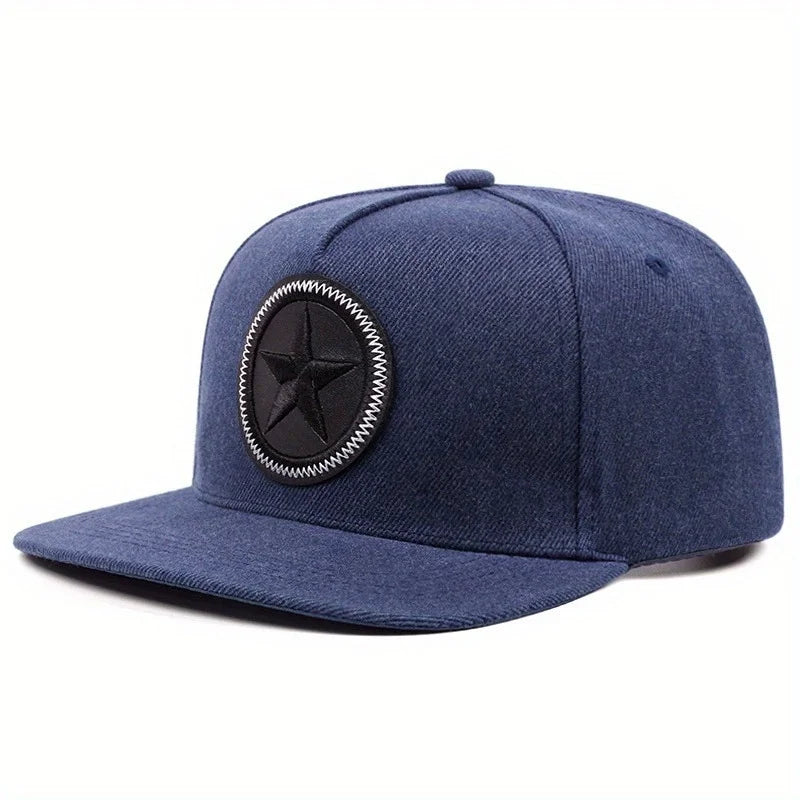 Brim Cap Summer Outdoor Travel Baseball Cap Men's Big Head Cap
