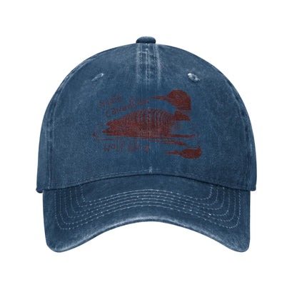 Funny Loon Humor Washed Cotton Baseball Cap