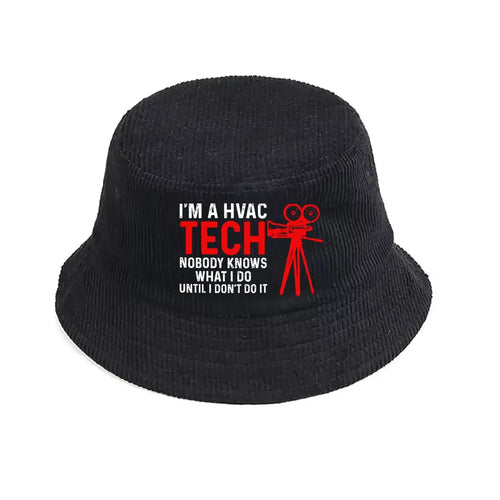 Humorous HVAC Technician Fisherman Hat