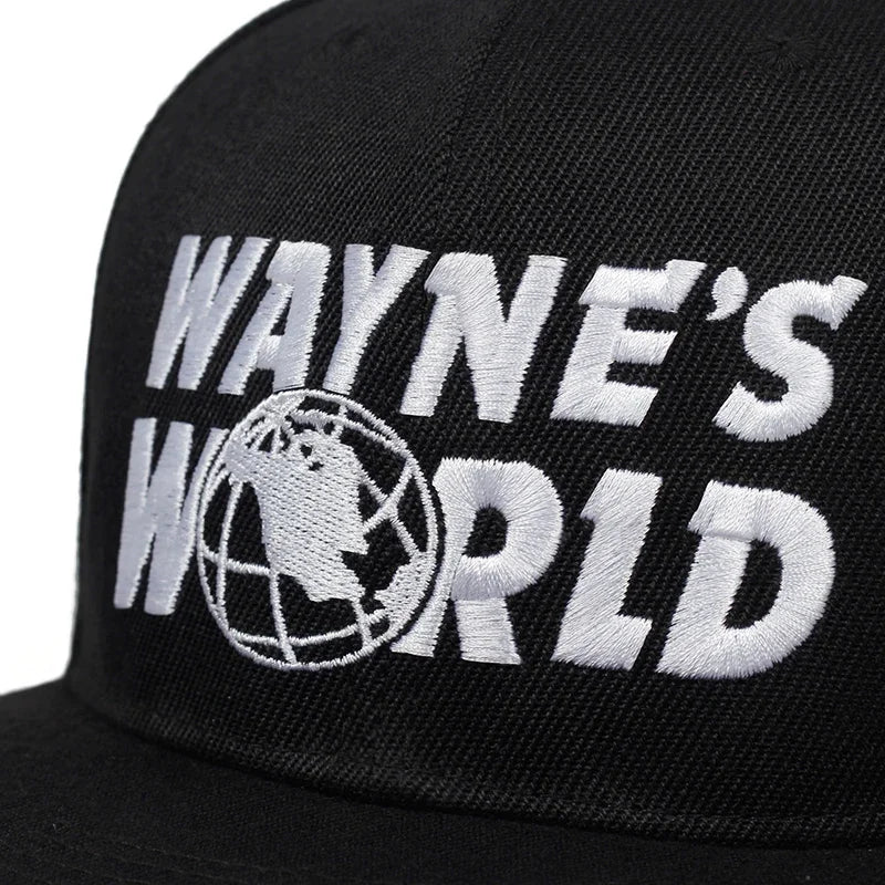 WAYNE'S WORLD Embroidered Baseball Cap Unisex