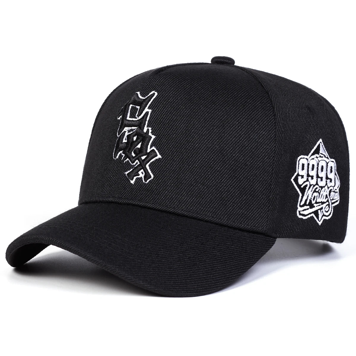 Unisex SOX Letter Embroidered Adjustable Baseball Cap