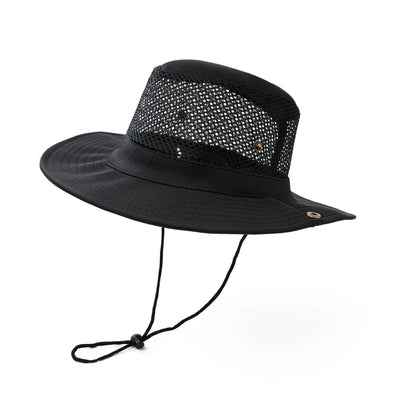 Unisex Mesh Summer Bucket Hat Sun Protection
