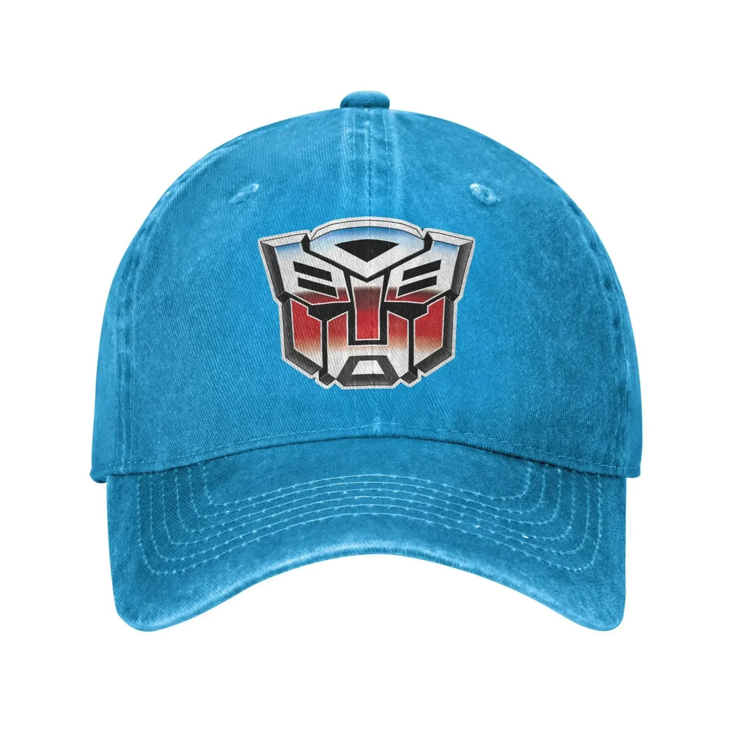 Autobots Big Face Distressed Washed Baseball Cap