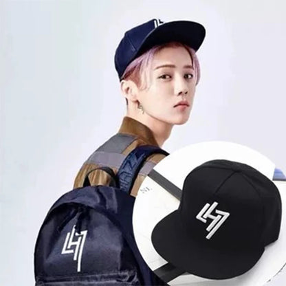 3D Pattern Color Block Embroidery Hip Hop Cap