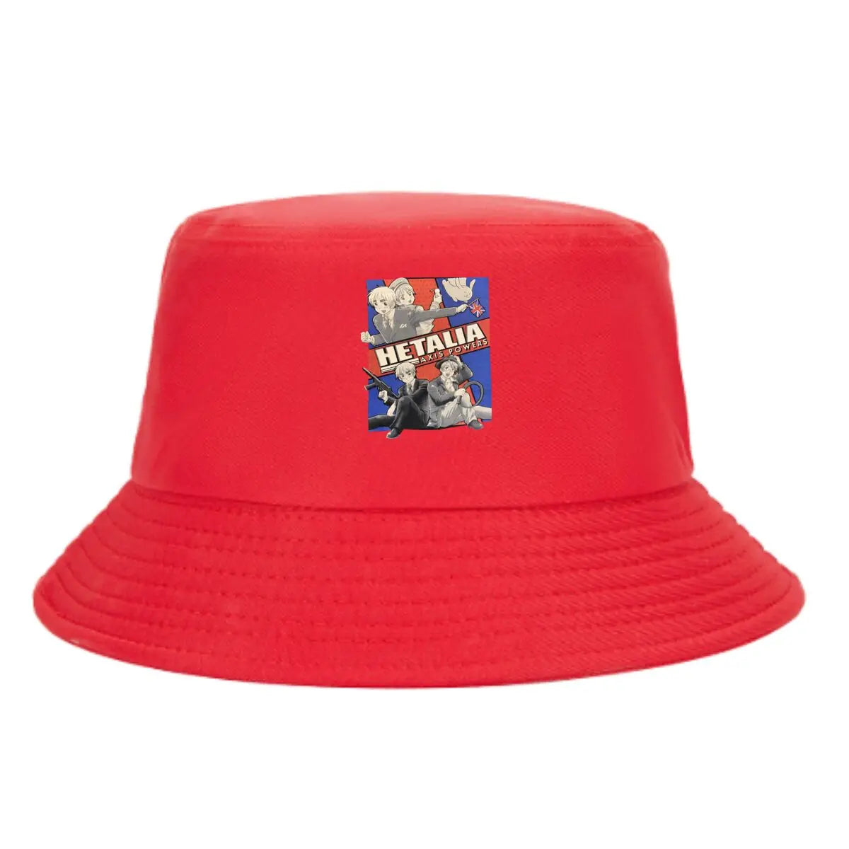 Hetalia UK Bros Retro Graphic Bucket Hat