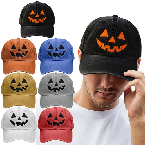 Halloween Embroidered Adjustable Trucker Baseball Cap