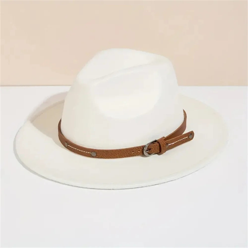 British Flat Brim Wool Bucket Hat