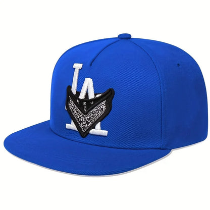 Unisex Los Angeles Embroidery Trucker Snapback Cap
