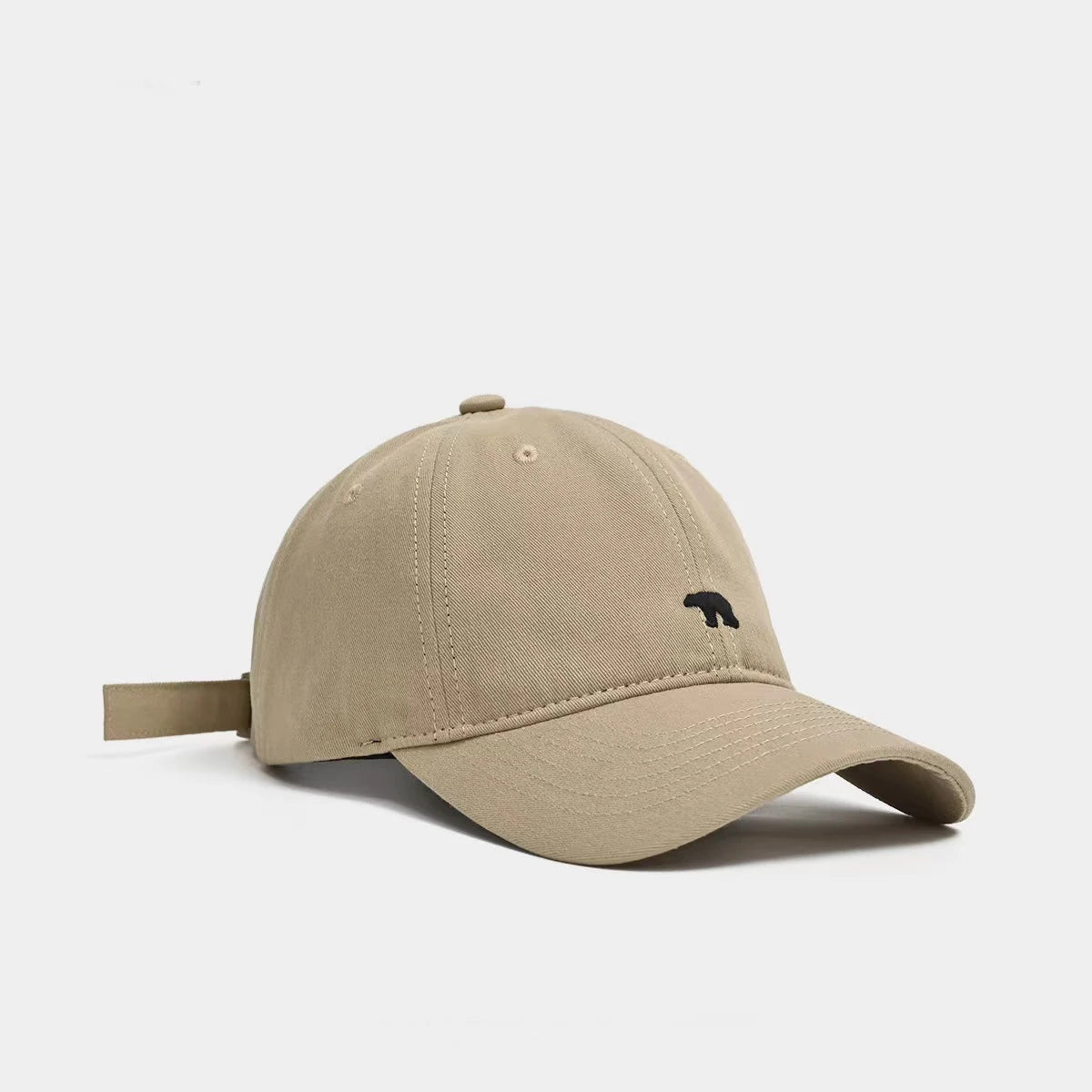 Polar Bear Embroidered Duckbill Summer Baseball Cap
