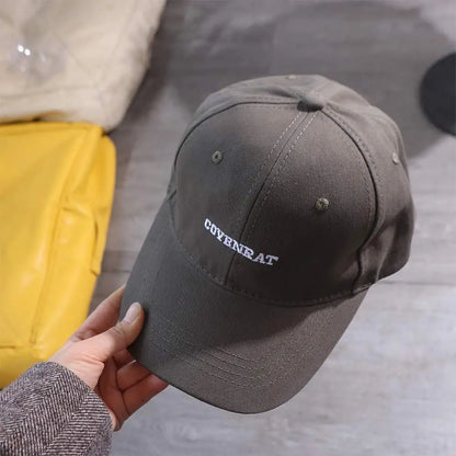 Oversize Vintage Cotton Baseball Cap