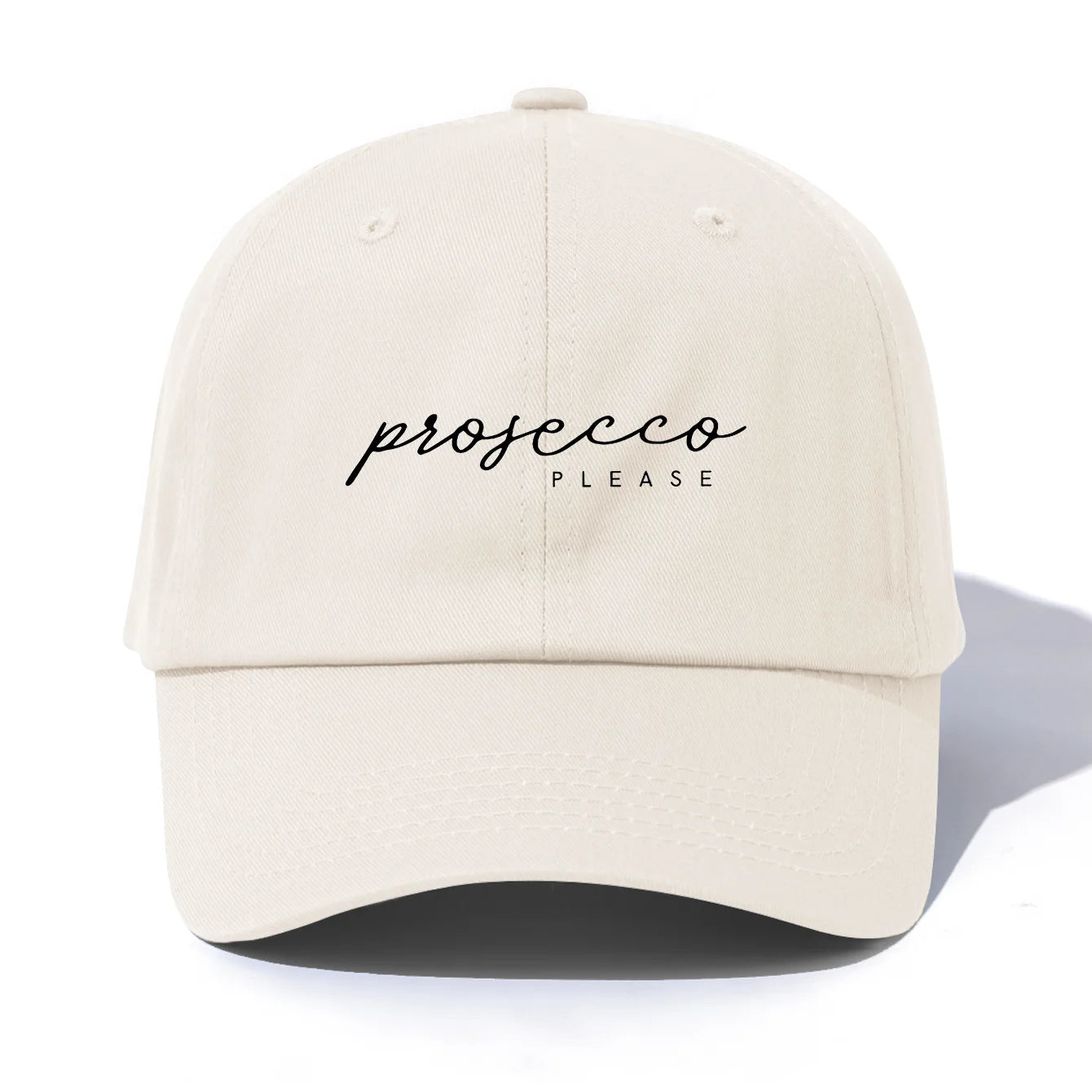 Prosecco Print Baseball Cap