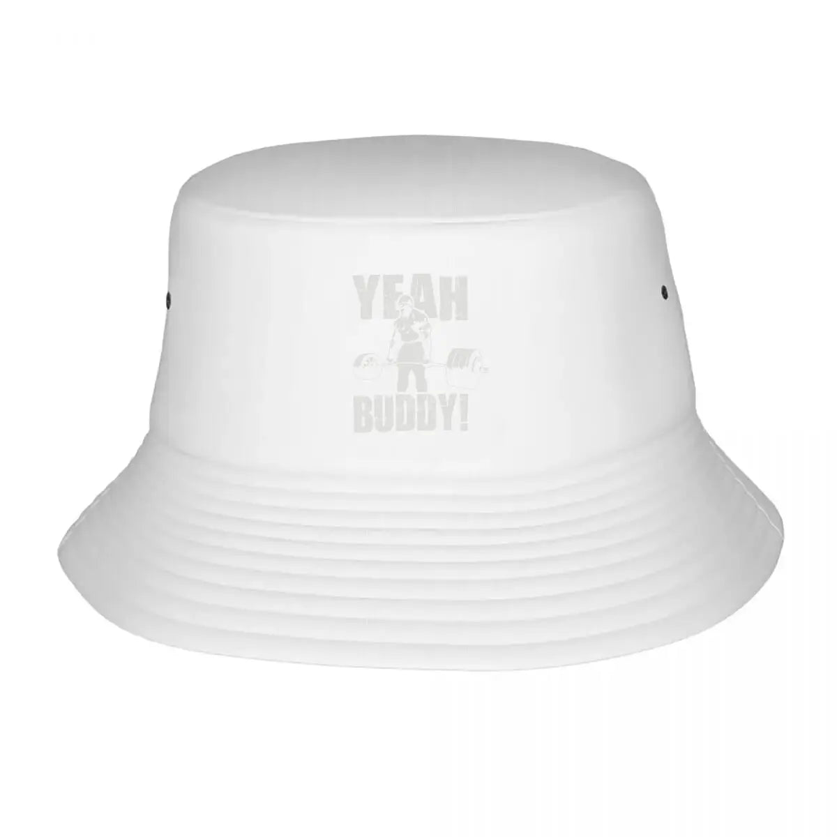 Yeah Buddy Gym Motivation Graphic Fitness Bucket Hat