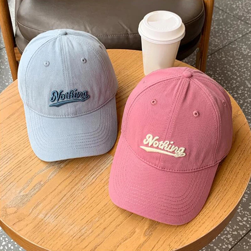 RICYGVM Letter Embroidery Baseball Hat Unisex
