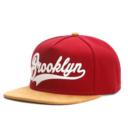Brooklyn Embroidery Adjustable Streetwear Snapback Cap
