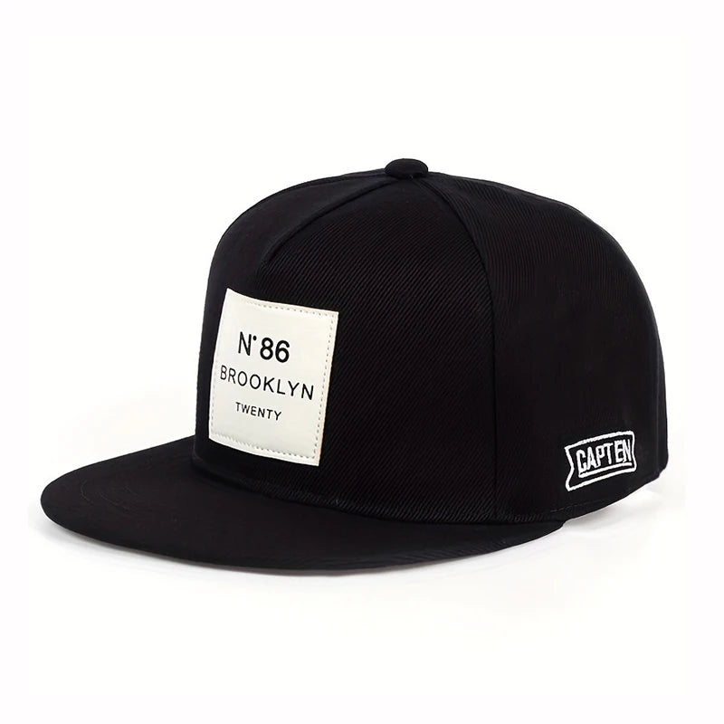 Letter Hip-Hop Snapback Cap