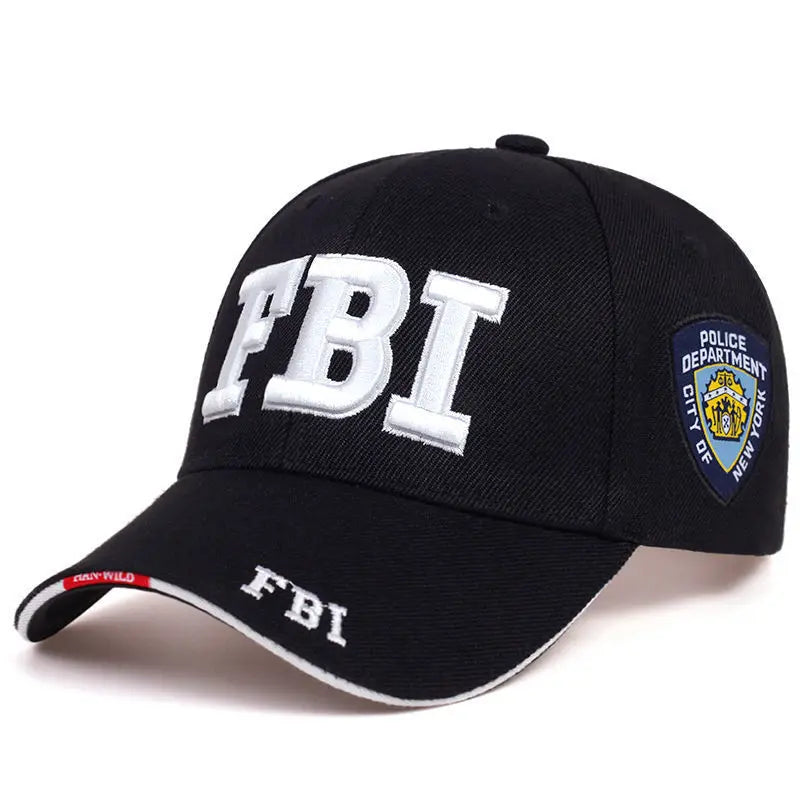 Kanye FBI Fashion Letters Baseball Caps
