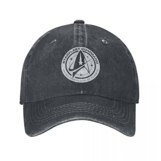 Y2K Stars Treks Distressed Baseball Cap