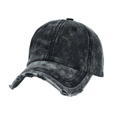 Vintage Washed Tie Dye Baseball Cap