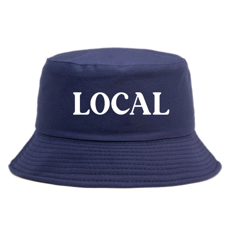 Minimalist Local Urban Retro Cotton Bucket Hat