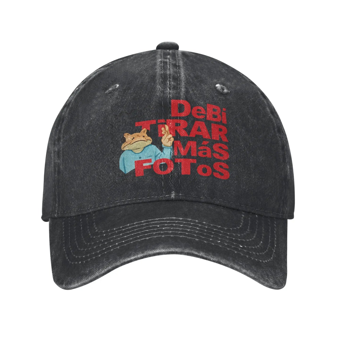 Bad Bunny Retro Hip Hop Breathable Adjustable Baseball Cap