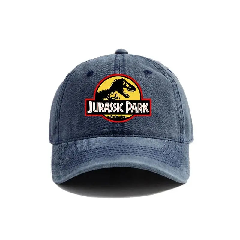 Jurassic Park Distressed Baseball Cap