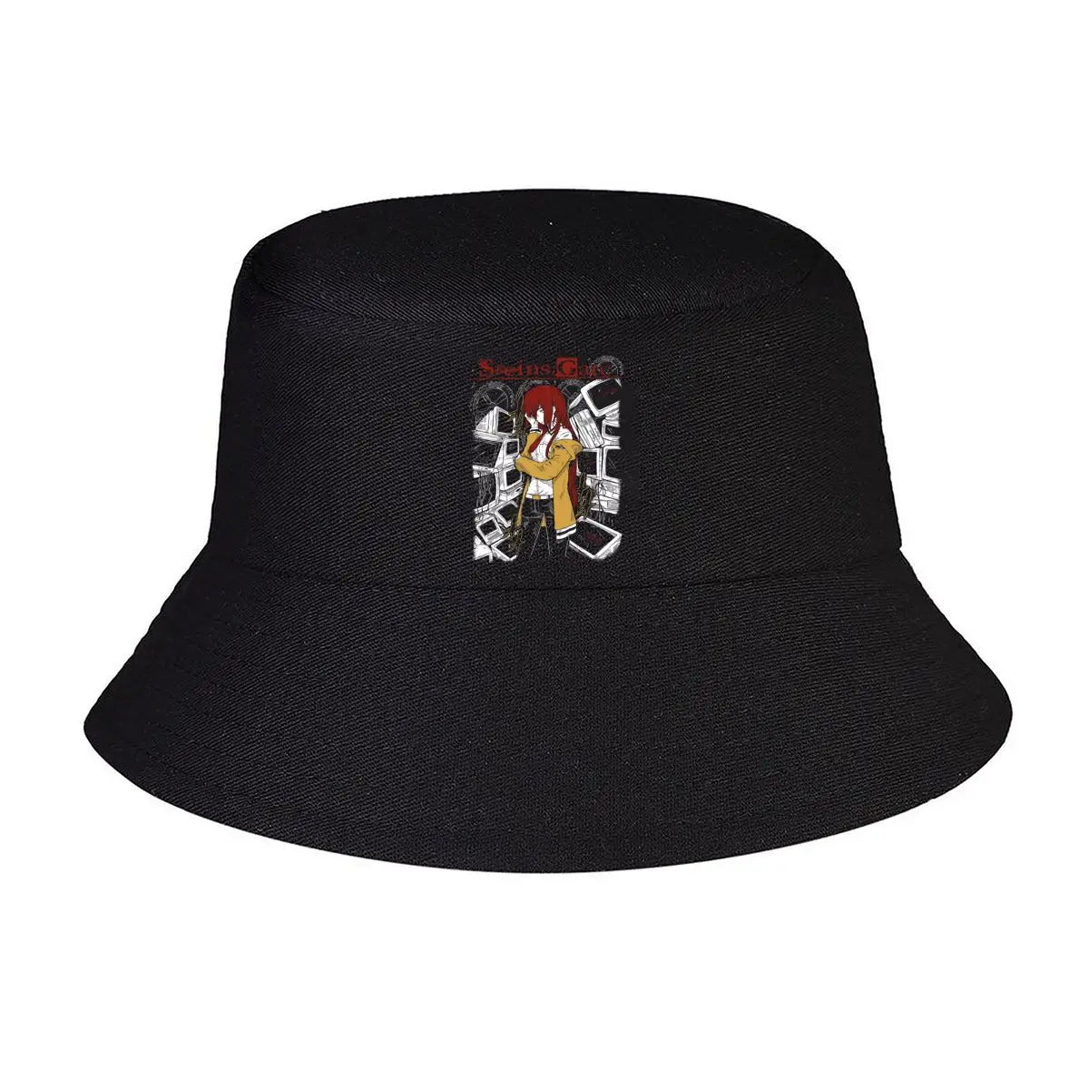 Steins Gate Makise Kurisu Design Bucket Hat