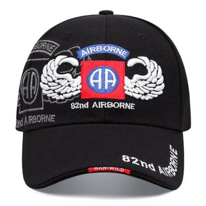 82nd Airborne Wing Embroidered Simple Cotton Baseball Cap