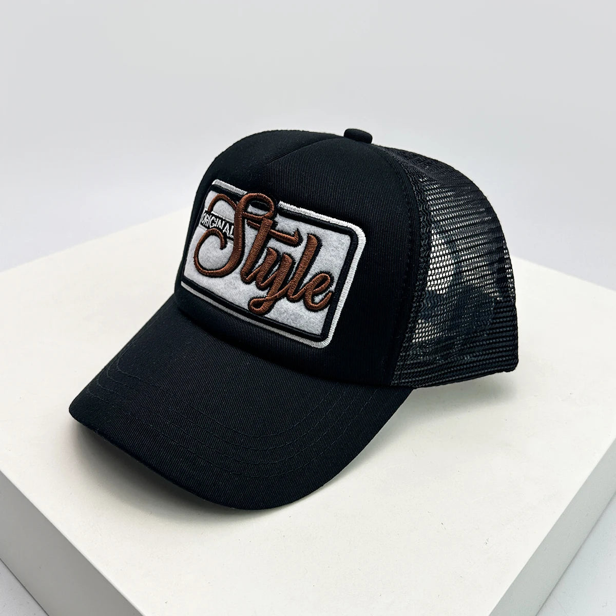 American Vintage Letter Embroidered Baseball Hat