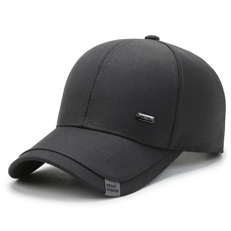 Men’s Large Head Cotton Baseball Cap
