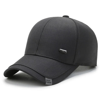 Men’s Large Head Cotton Baseball Cap