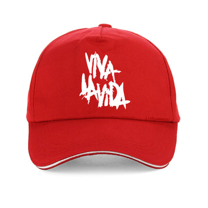 Coldplay Viva La Vida Print Adjustable Baseball Cap
