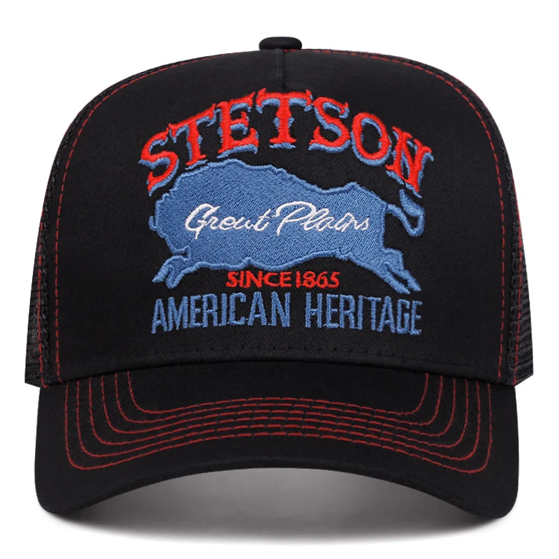 STATION Blue Bull Personalized Mesh Baseball Cap
