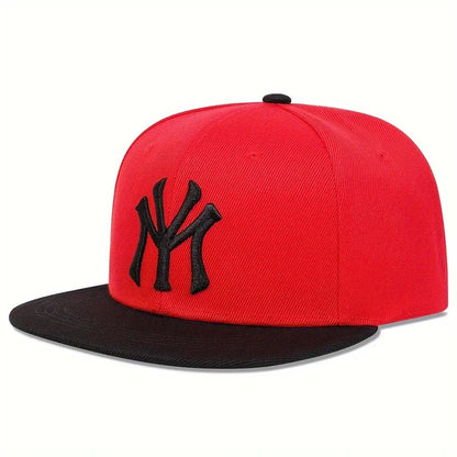 Letter Embroidery Unisex Trucker Snapback Cap