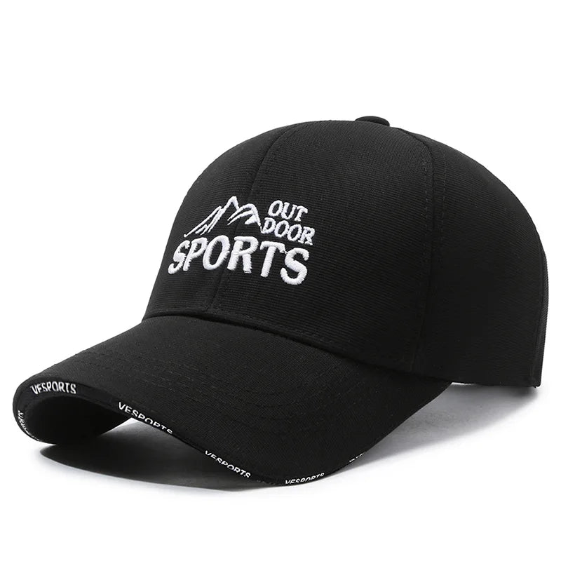 Unisex Letter Adjustable Outdoor Sun Protection Sports Cap