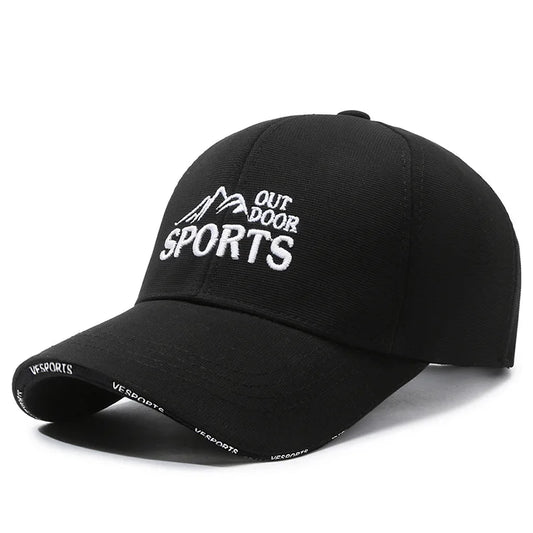 Unisex Letter Adjustable Outdoor Sun Protection Sports Cap