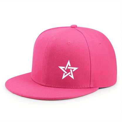 Unisex Flat Brim Fashion Baseball Cap