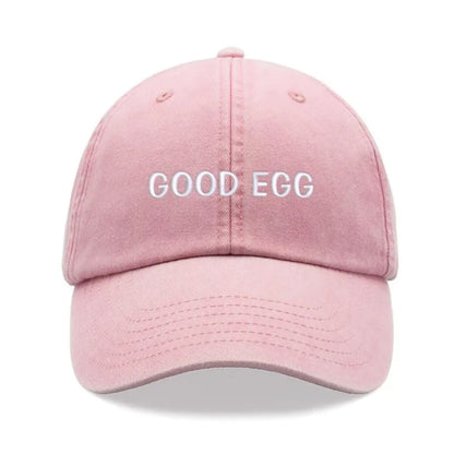 Good Egg Vintage Washed Baseball Cap