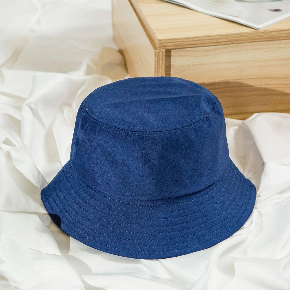 Unisex Cotton Summer Bucket Hat