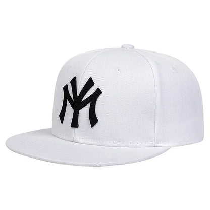Letter Embroidery Hip Hop Adjustable Casual Snapback Cap