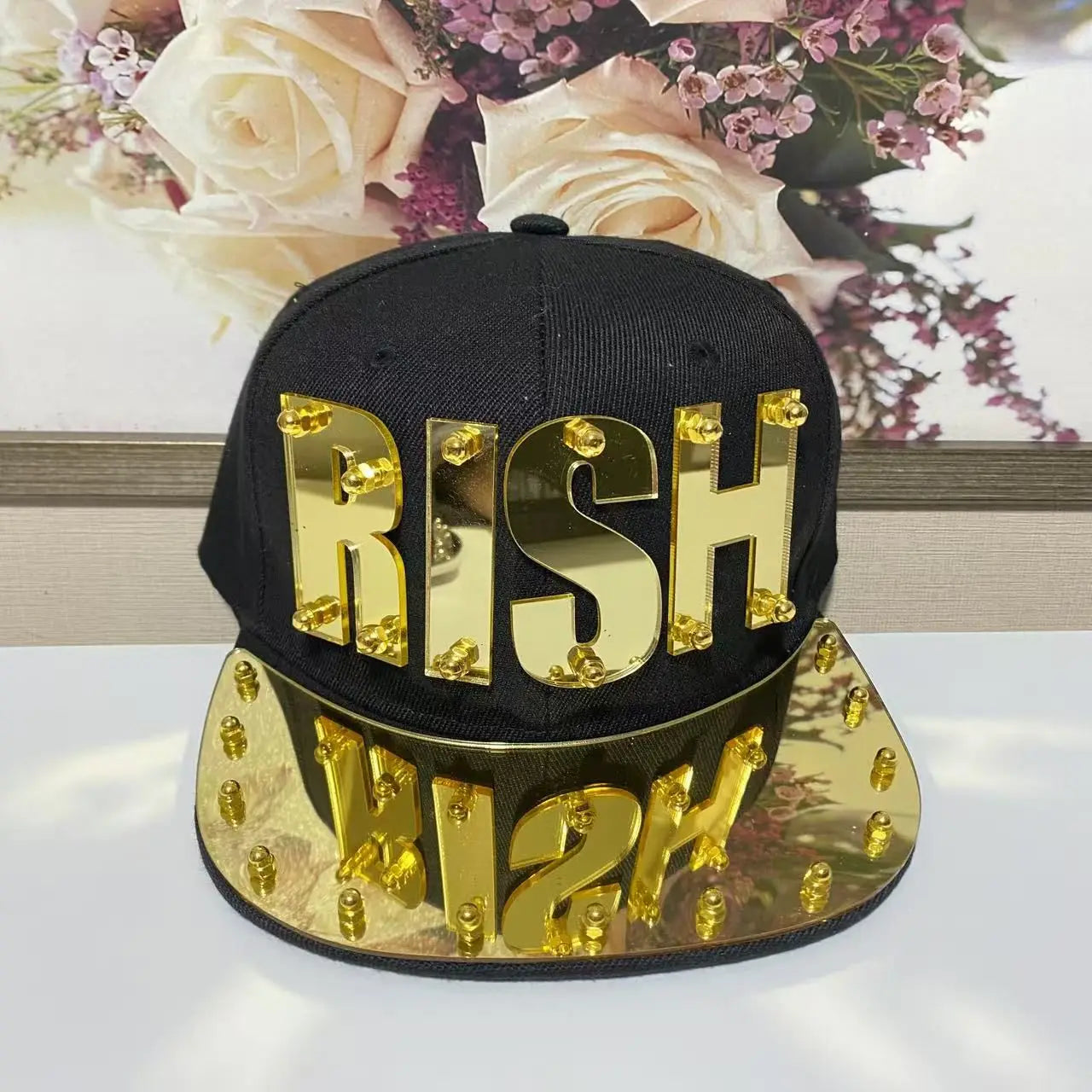 American Letter Personalized Hip Hop Snapback Cap