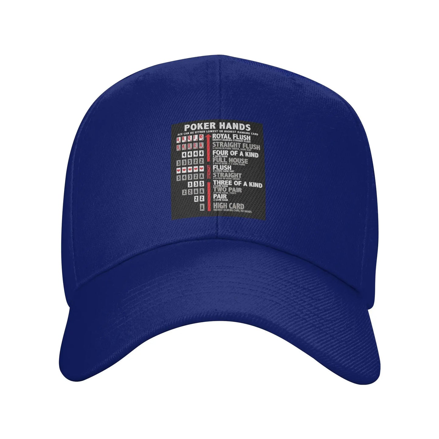 Poker Hands Streetwear Baseball Cap