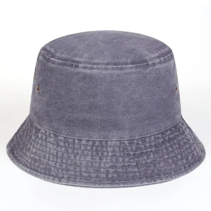 Unisex Solid Color Personality Bucket Hats