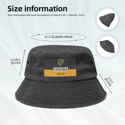 Cohiba Habana Yellow Art Horse Bucket Hat