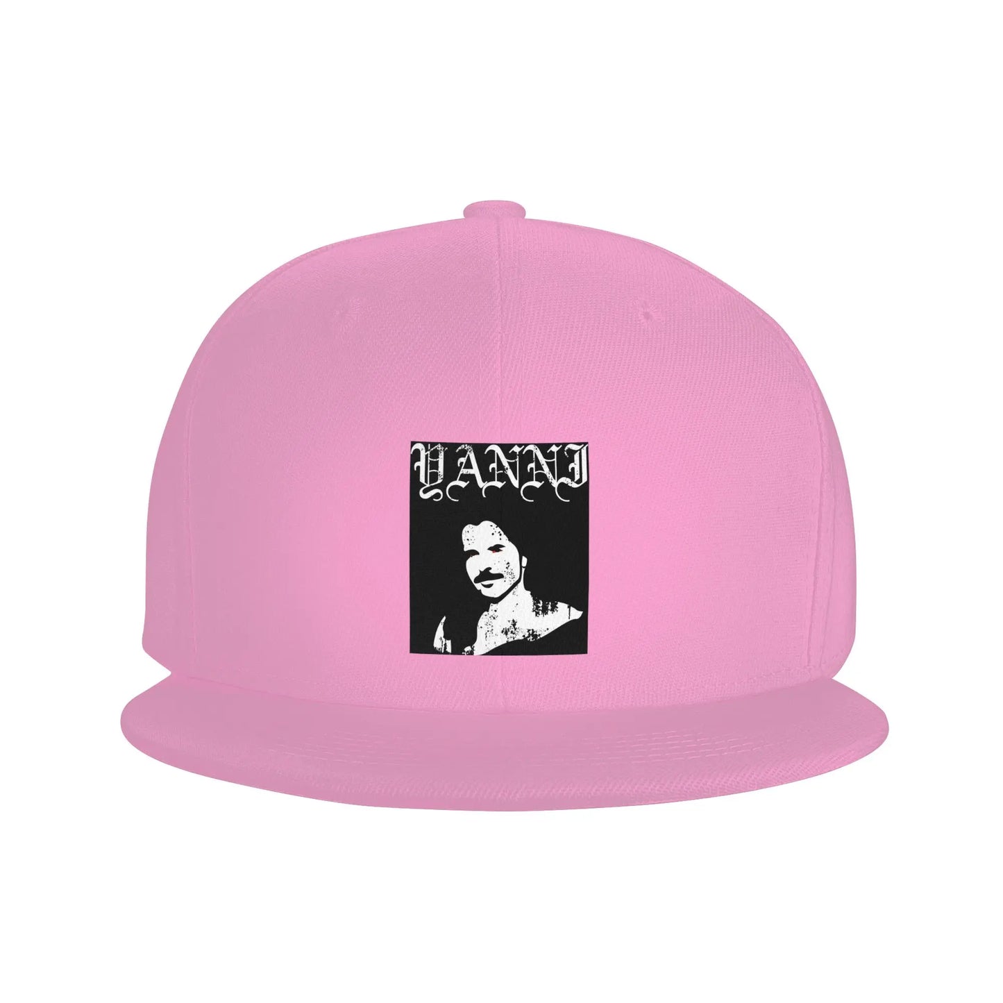 Yanni Black Metal Breathable Unisex Snapback Cap